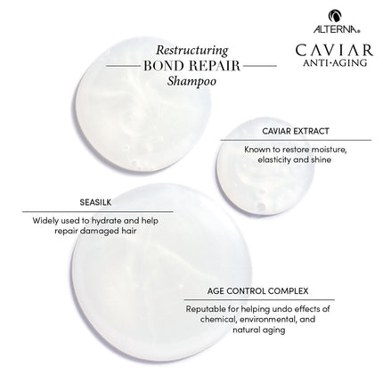Alterna Caviar Restructuring Bond Repair Shampoo Travelsize - 40ml