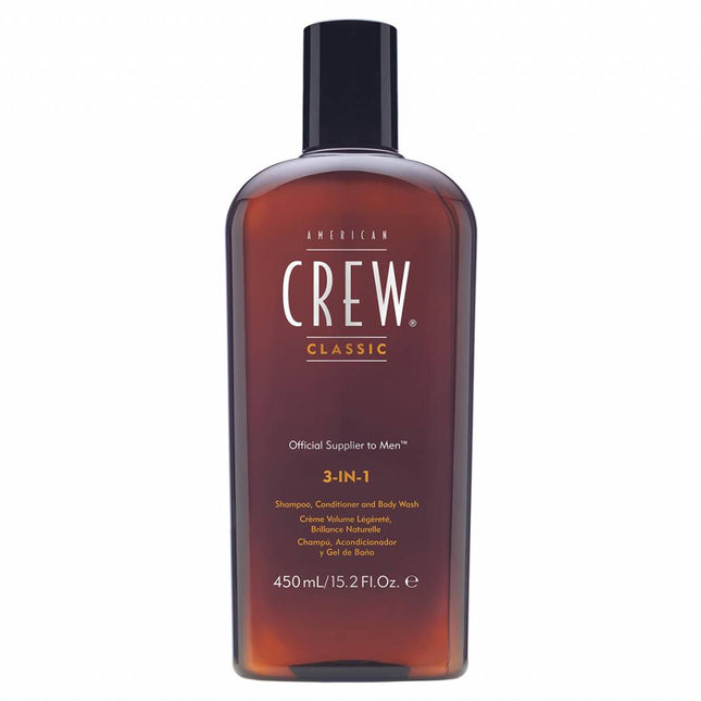 American Crew Classic 3-in-1 Shampoo, Conditioner & Body Wash