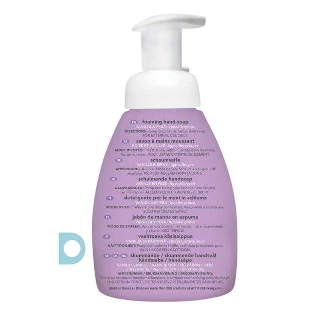 Attitude Little Leaves Schuimende Vanille Peer Handzeep - 295ml