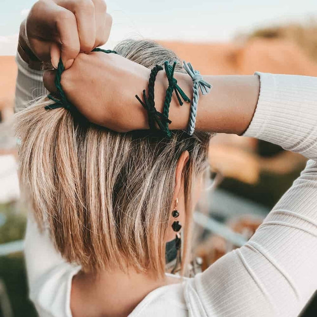 Bellody Haargummie Elastiek - Donkergroen