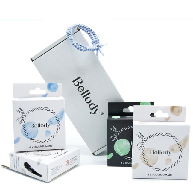 Bellody Scrunchie Haargummie - Champagne Beige