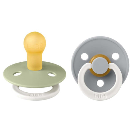 BIBS Colour 2 Pack - Sage/Cloud NIGHT Spenen