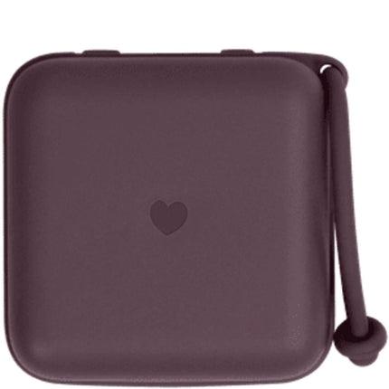 BIBS Pacifier box Plum - 1pcs