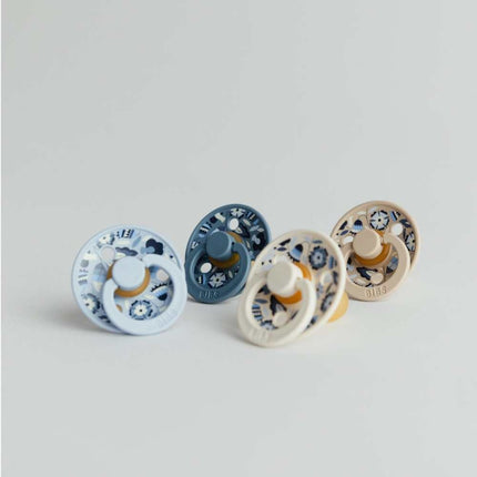 BIBS x Liberty  Bobo Latex  - Dusty Blue Mix Spenen