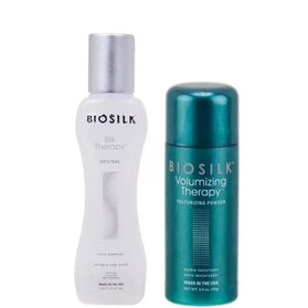 Biosilk Silk Therapy & Volume Travelsize Set - 67ml