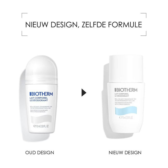 Biotherm Lait Corporel Deo Roll-On - 75ml