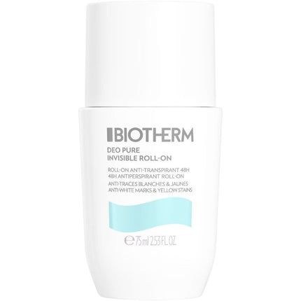 Biotherm Pure Invisible 48H Roll- On Deo Anti Perspirant - 75ml