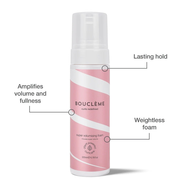 Bouclème Curls Redefined Super Volumizing Haarmousse - 200ml