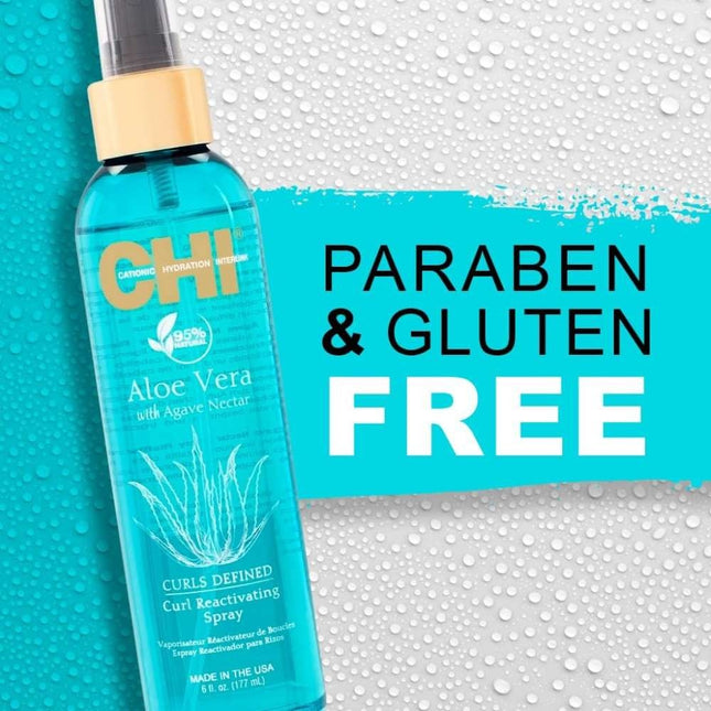 CHI Aloe Vera Curls Defined Reactivating Spray - 177ml
