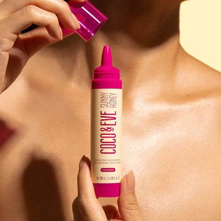 Coco&Eve Bronzing Face Drops Dark - 30ml