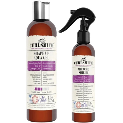 Curlsmith Shape Up & Protect Duo - 2x237ml