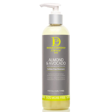 Design Essentials Moisturizing & Detangling Sulfate-Free Shampoo - 365ml