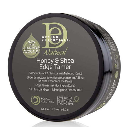 Design Essentials Natural Almond & Avocado Honey & Shea Edge Tamer - 105g.