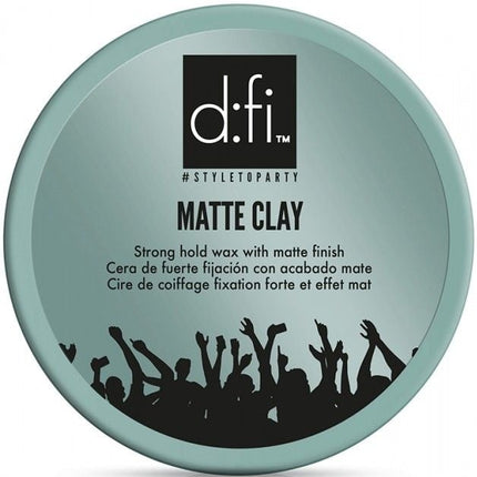 D:fi Matte Clay Strong Hold Wax