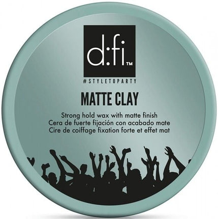 D:fi Matte Clay Strong Hold Wax