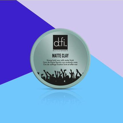 D:fi Matte Clay Strong Hold Wax