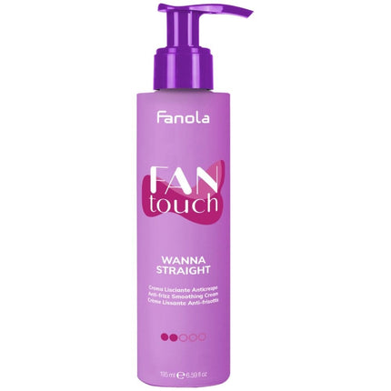 Fanola FANtouch Wanna Straight Anti-Pluis Crème - 195ml