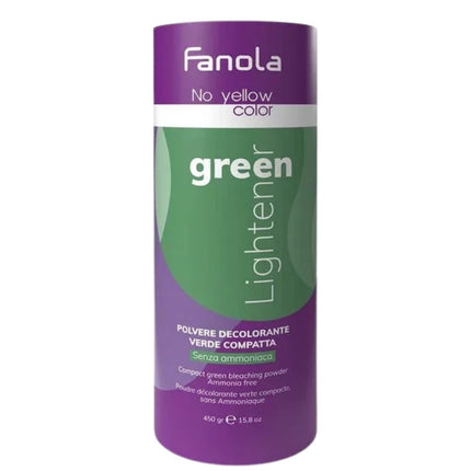 Fanola Stuifvrij Blondeerpoeder Green - 450g