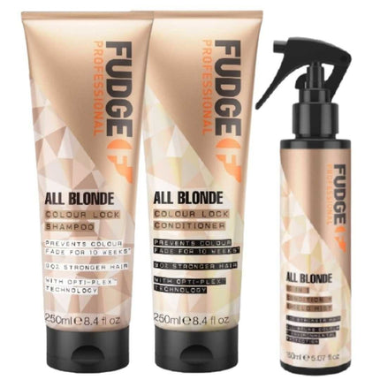 Fudge All Blonde Colour Lock XL Set - 250+250+150ml
