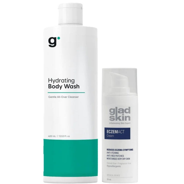 Gladskin Eczemact Body Care Set - 400+30ml
