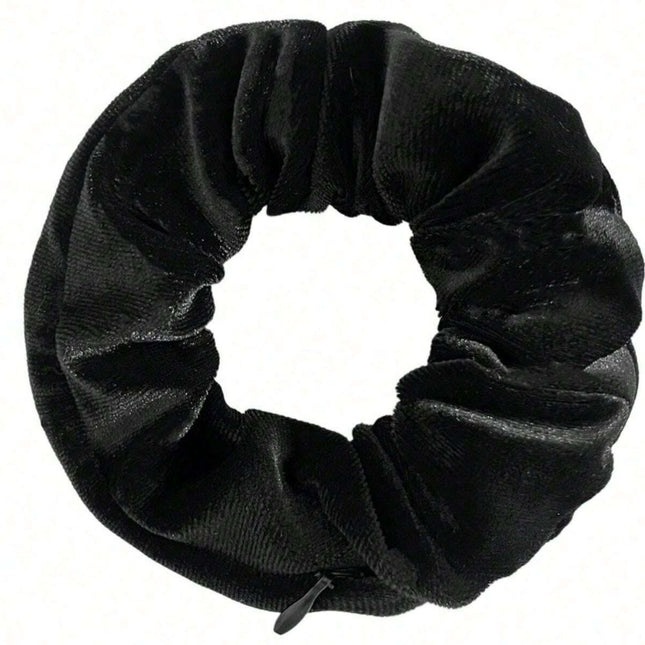 Haarspullen Scrunchie met rits - Sneaky Scrunchie