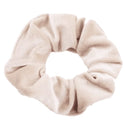 Haarspullen Scrunchie Velvet Beige