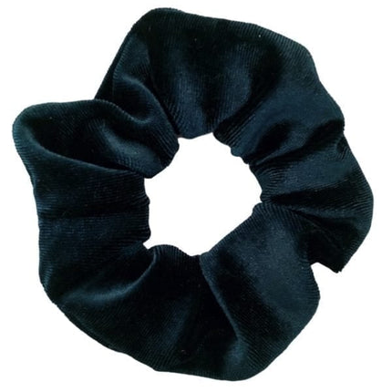 Haarspullen Scrunchie Velvet Donker Turqoise