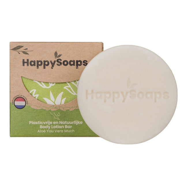 HappySoaps Aloe You Vera Much Body Lotion Bar - 70g