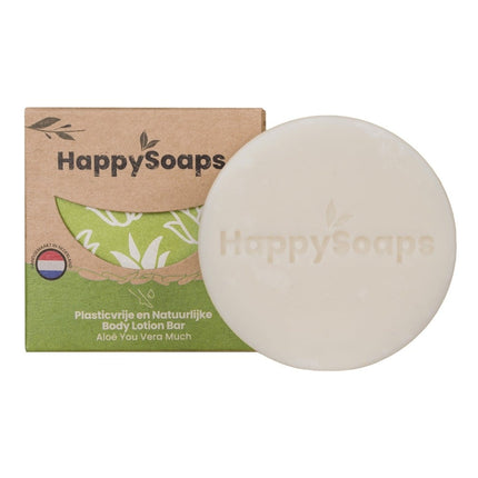 HappySoaps Aloe You Vera Much Body Lotion Bar - 70g