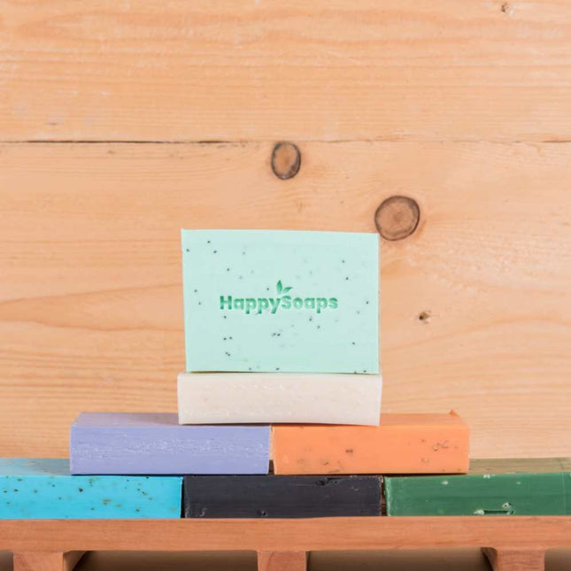 HappySoaps Bergamot en Wierook Body Bar - 100g.