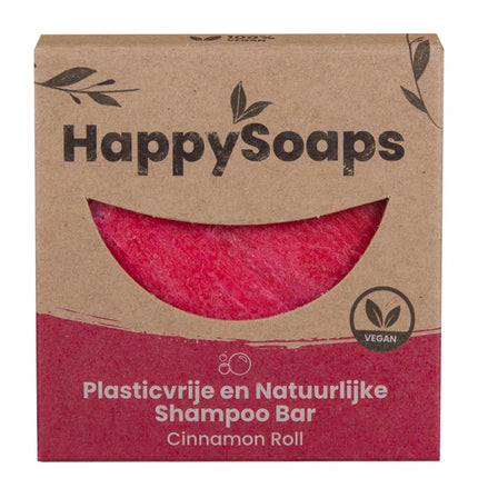 HappySoaps Cinnamon Roll Shampoo Bar - 70g.