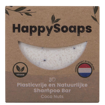 HappySoaps Coco Nuts Shampoo Bar - 70g.