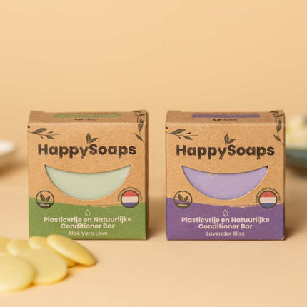 HappySoaps Lavender Bliss Conditioner Bar - 65g.