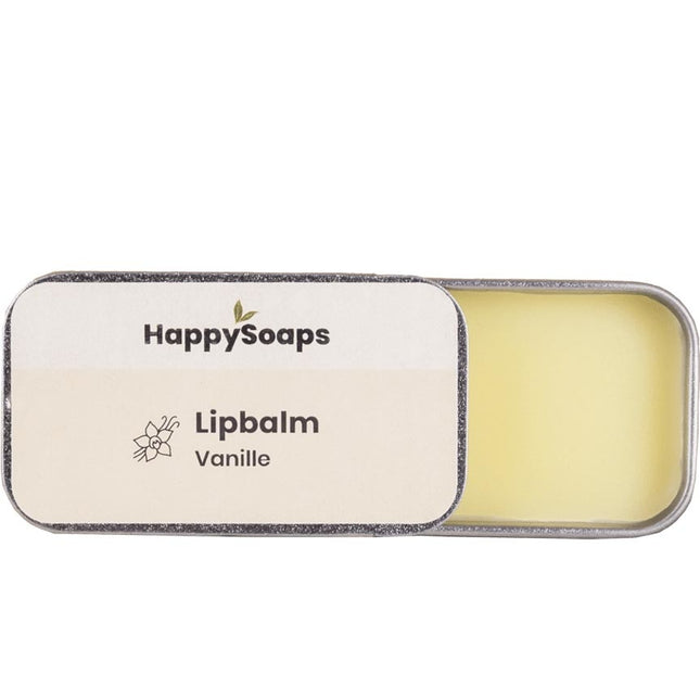 HappySoaps Plasticvrije & Natuurlijke Lipbalm Vanille - 10ml