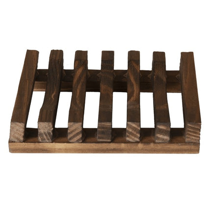 HappySoaps Shampoo Bar & Zeep Houder - Donker Hout