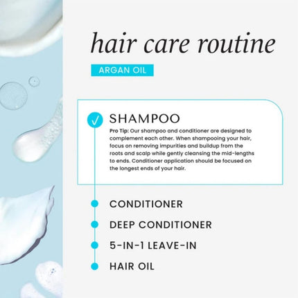 HASK Argan Oil Repairing Shampoo - 355 ml