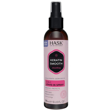 HASK Keratin Smoothing 5-in-1  Leave-In Spray - 175ml