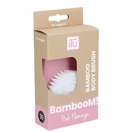 ilu Bamboom! Body Brush Bamboo - Pink Flamingo