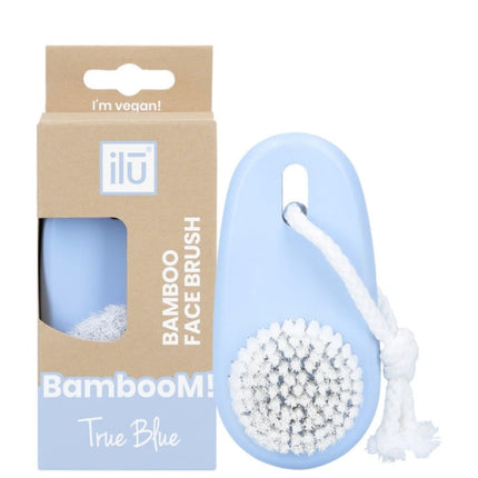 ilu Bamboom! Face Brush Bamboo - True Blue
