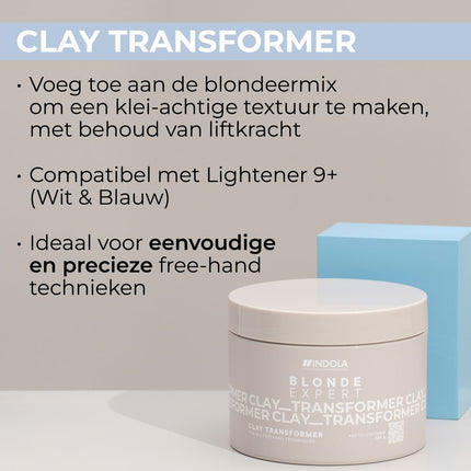 Indola Blonde Expert Clay Transformer - 120g
