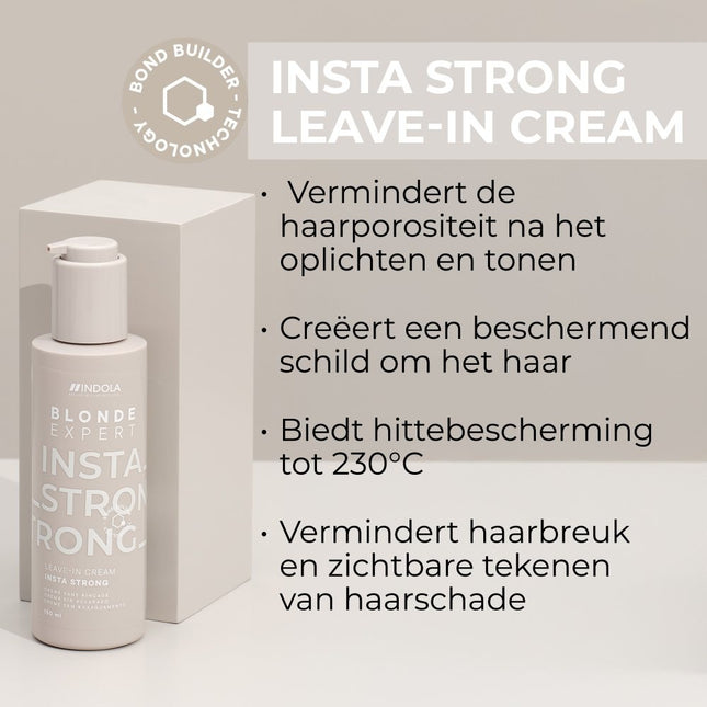 Indola Blonde Expert Insta Strong Leave-In Cream - 145ml