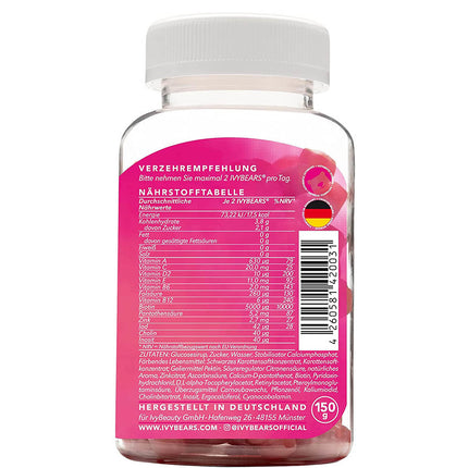 Ivybears Hair Vitamins voor Vrouwen 3 Mnd - 180st
