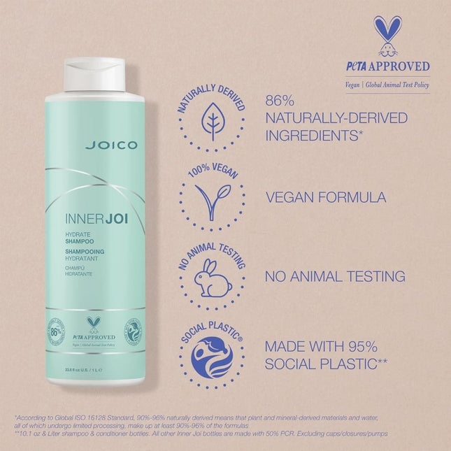 Joico Innerjoi Hydrate Shampoo - 300ml