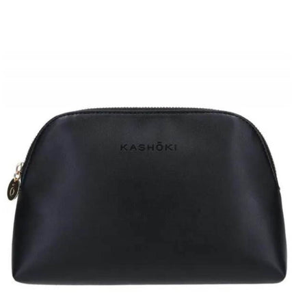 KASHŌKI Beauty Bag Vegan Leather - Black