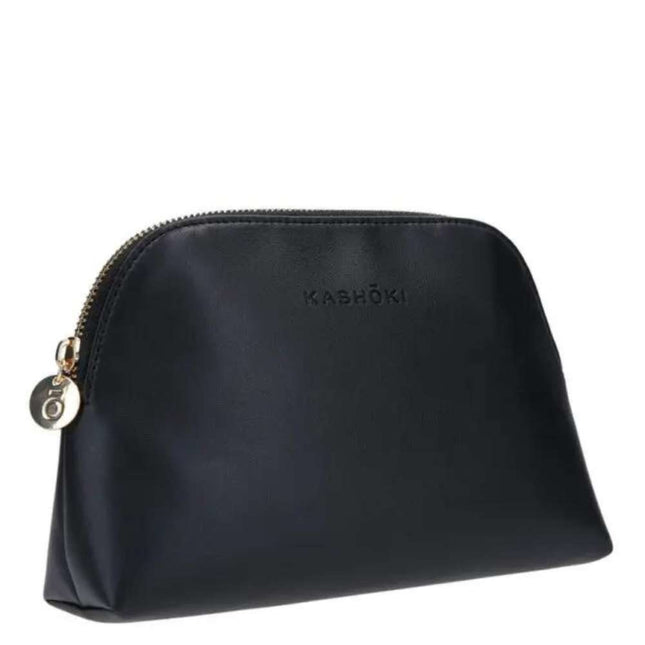 KASHŌKI Beauty Bag Vegan Leather - Black