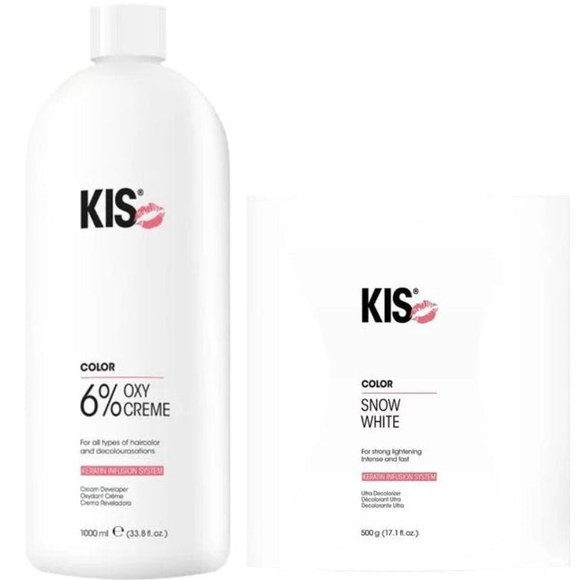 KIS Bleach & Developer Set - 1000ml+500gr