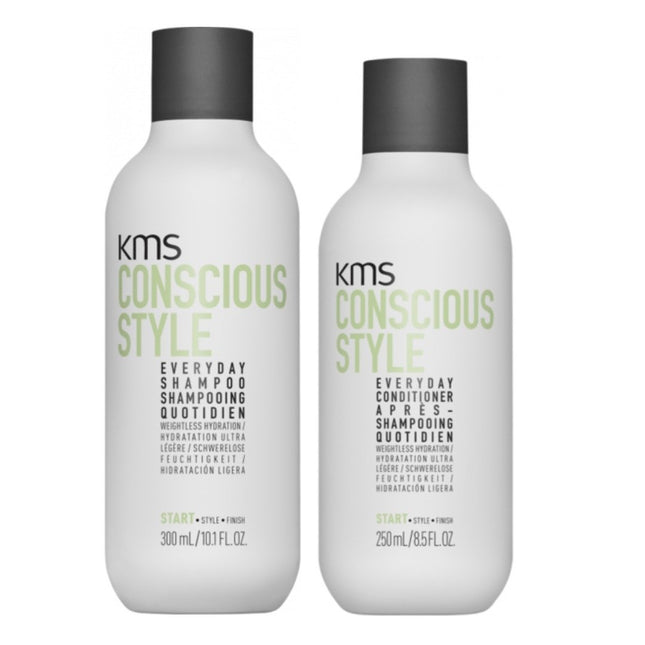 KMS Hair Conscious Style Everyday Set - 300+250ml