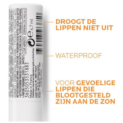 La Roche-Posay Anthelios Zonnebrand Lipstick SPF50+ - 4,7ml