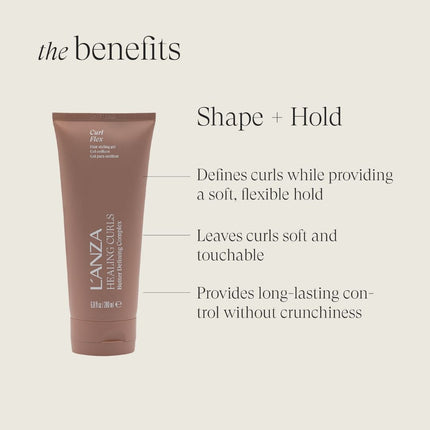 LANZA Healing Curls Curl Flex Memory Gel - 200ml
