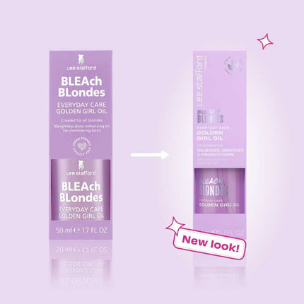 Lee Stafford Bleach Blondes Everyday Care Golden Girl Oil - 50ml